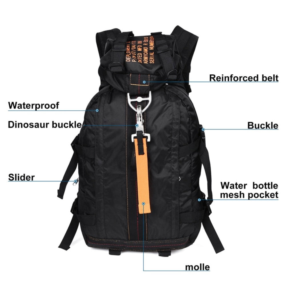 TrailSpire 35L Waterproof Hiking Pack – Lightweight Gear Hauler