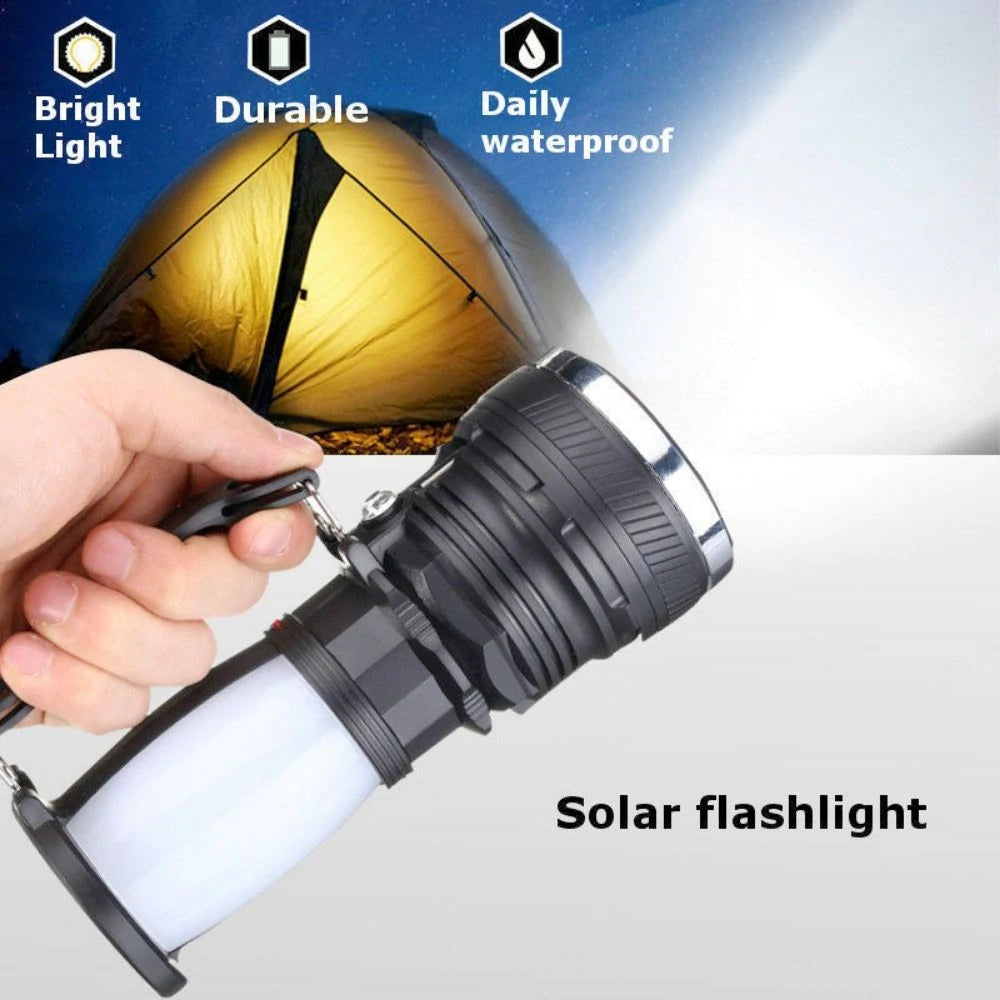 SolarCore Lantern – Rechargeable LED Light & Emergency Power Bank