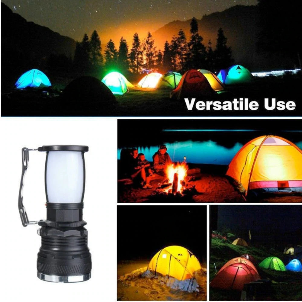 SolarCore Lantern – Rechargeable LED Light & Emergency Power Bank
