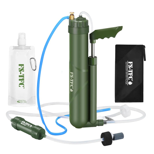 ClearGuard RO Tactical Pump Filter – Medical Grade Outdoor Water Purifier