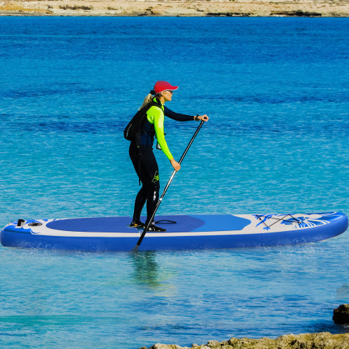 TideTrail 10’ Inflatable Paddle Board – Complete SUP Set