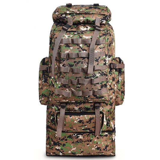 SummitCore 100L Expedition Pack – Waterproof Hiking & Camping Backpack with 3D Suspension Frame